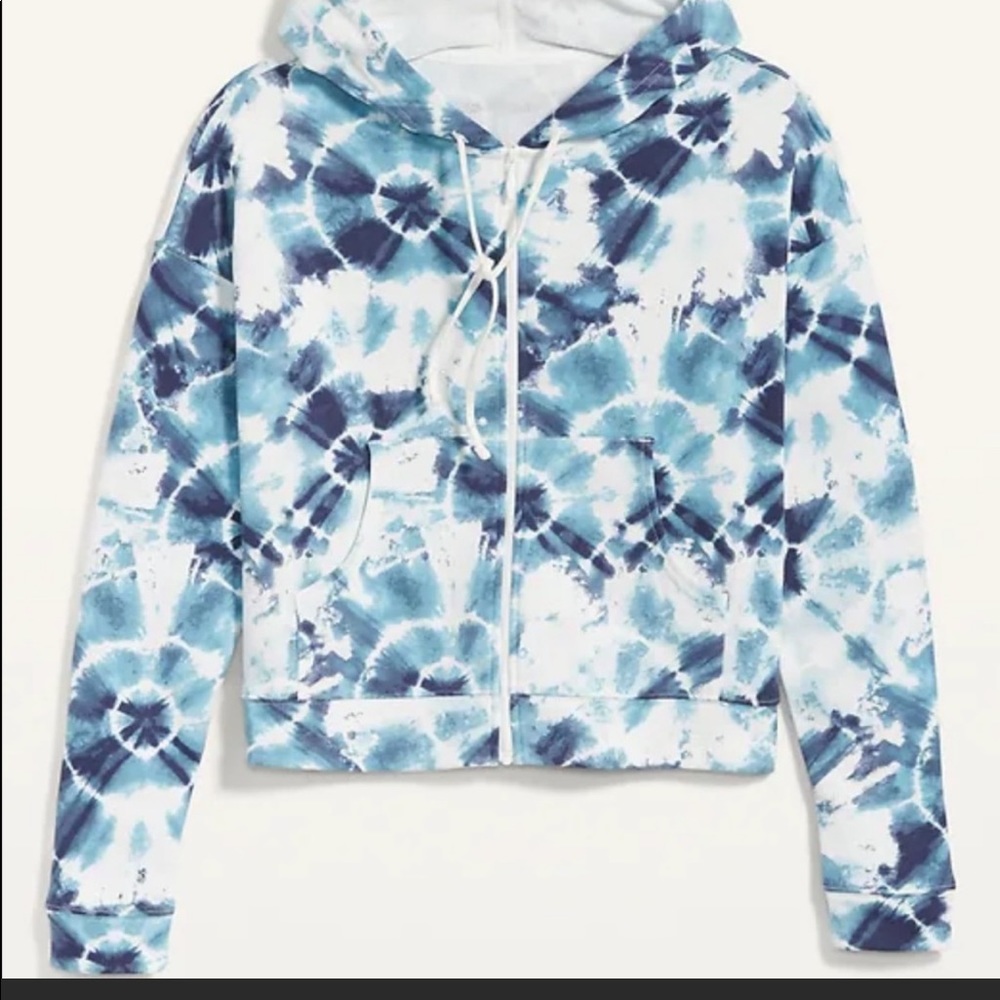 Old Navy Tie Dye Full Zip Hoodie Jacket
